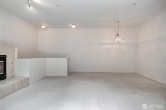 Inviting open floor plan.