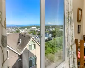 This is the second bedroom view!
