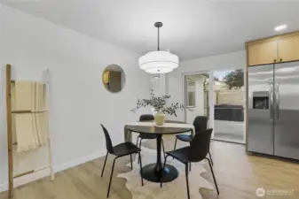 Dining area