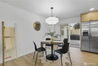 Dining area