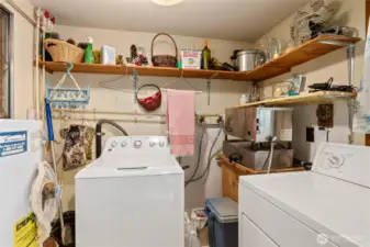 laundry room/utility on main floor