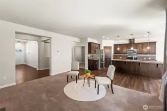 Large family room