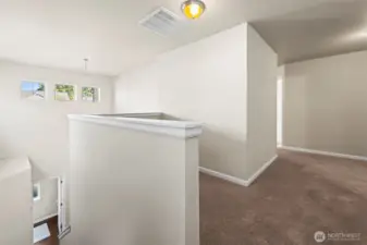 Upstairs loft