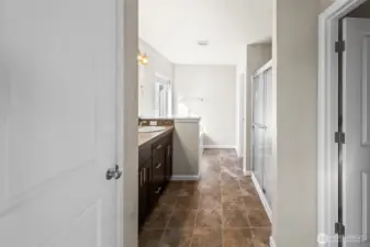 Huge primary bath