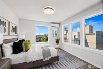 Primary Suite. (Pic of Unit A)