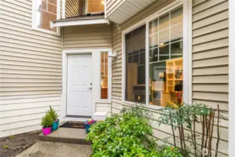 Private Front Entrance