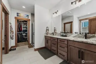 Primary Bathroom and Closet