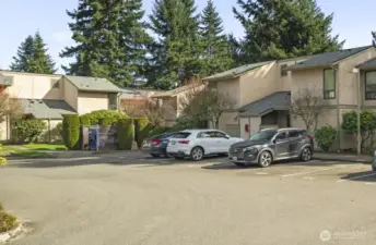 Adorable and affordable 2 story Kirkland Home! Major updates already done! Brand New roof, New Milgard windows, Real Stucco buildings!