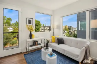 Perched on the top corner of Edison, Residence 506 offers sweeping views, soaring ceilings, and unbeatable access to Capitol Hill’s vibrant heart.