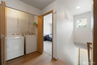 The washer and dryer stay!