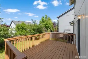 The perfect place for your BBQ and outdoor furniture.