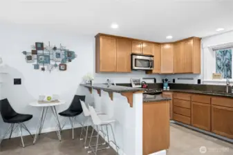 Breakfast bar