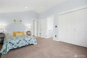 Primary Suite with large walk-in closet
