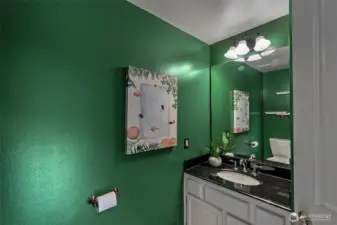 Main level half bath