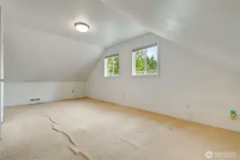Bedroom 4 on second floor, yes it has a closet!
