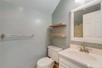 FULL bathroom upstairs