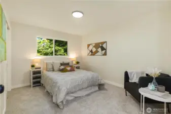 This is Bedroom #3 upstairs.