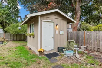 Cute garden shed