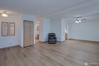 Newer LVP flooring throughout.