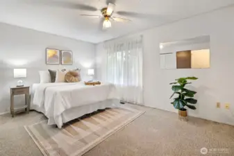 Large Primary Bedroom.