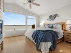 Amazing soundviews from the primary bedroom