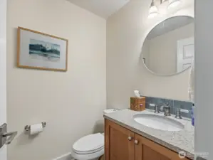 Bathroom in basement