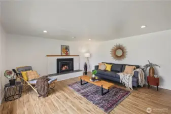 Fresh paint, and a lot of light