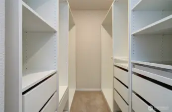Primary Walk in Closet