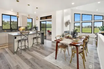 Photos are an example of builder's finished product. Home has not been built yet.