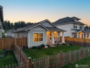 The perfect, one-level, waterview dream home.