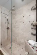 ~large walk in shower