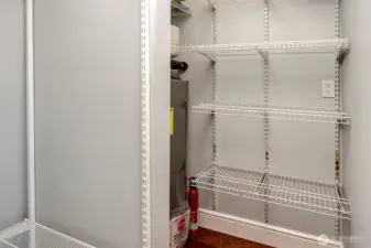 ~entry coat closet and large pantry. W/D used to be in this space