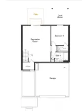 Daylight basement floorplan