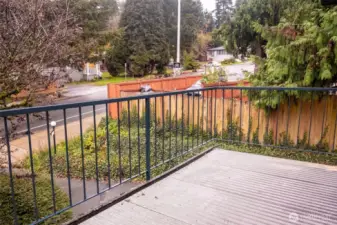 Unit 4 front deck
