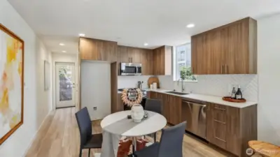 Photos are of the model home