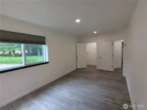 Another view of the main bedroom on the fist level.