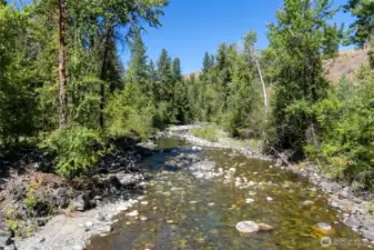 The river is an angler’s paradise.