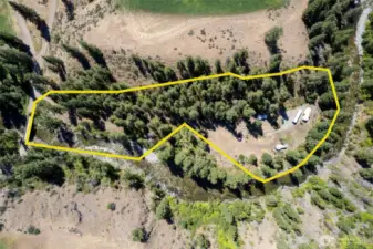 Approximate property boundary