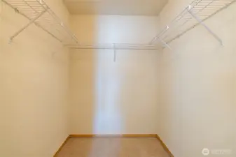 Primary Walk in Closet