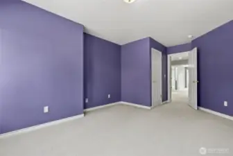 2nd bedroom walk in closet