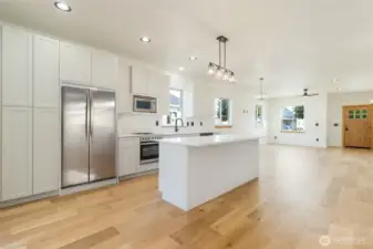 Kitchen/Living Room (Virtually Staged)