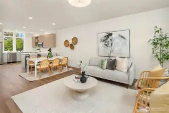 Photo from 1615-B with similar finishes and floor plan