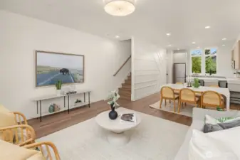 Photo from 1615-B with similar finishes and floor plan