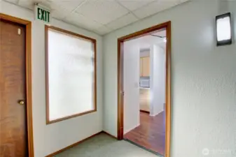 Front door entry for hallway. Welcome to Unit 138