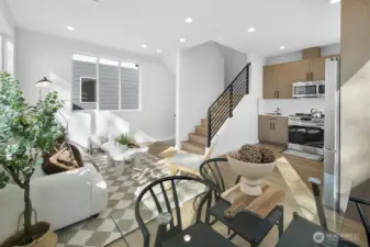 Photos are of model home 1804B. Floor plan and finishes may vary.