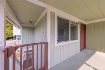 2nd floor unit entry