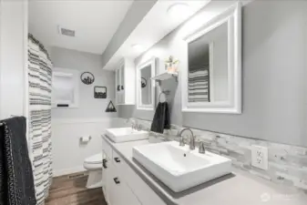 Main level bathroom