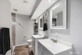 Lower bathroom