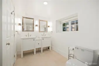 ADU Bath - walk in shower right of toilet