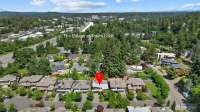 Home is conveniently located just a quick drive from the Village at Totem Lake, or hop on the Cross Kirkland corridor Trail for easy access.